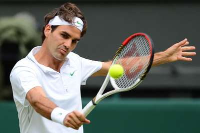 フェデラーが準々決勝進出、ウィンブルドン選手権