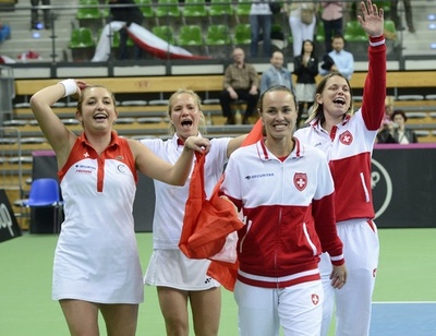 ヒンギス2連敗もスイスがWG1部へ昇格、フェドカップ