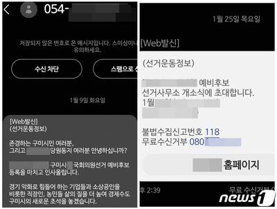 ソウル居住なのに慶尚北道の候補が「支持」訴える電話…総選挙シーズン「招かざる客」に有権者イライラ