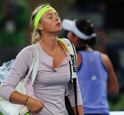 シャラポワ 彭帥に敗れ3回戦敗退、中国オープン