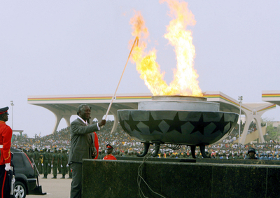 独立50周年、首都で記念式典を開催 - ガーナ