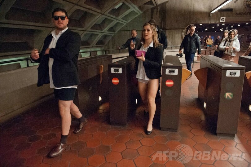 大寒波じゃないの？米国で今年も「ノーパンツ」デー