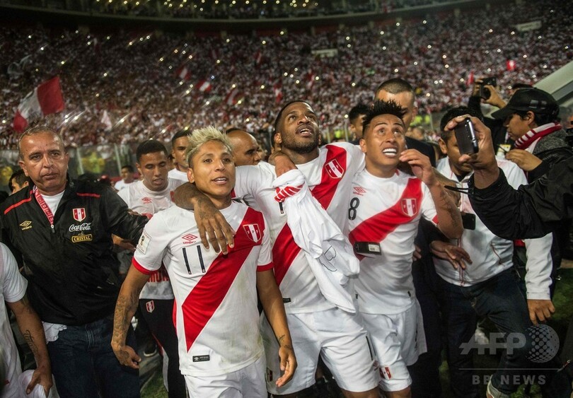ペルーが36年ぶり5度目のw杯出場 Nzとのプレーオフ制す 写真8枚 国際ニュース Afpbb News