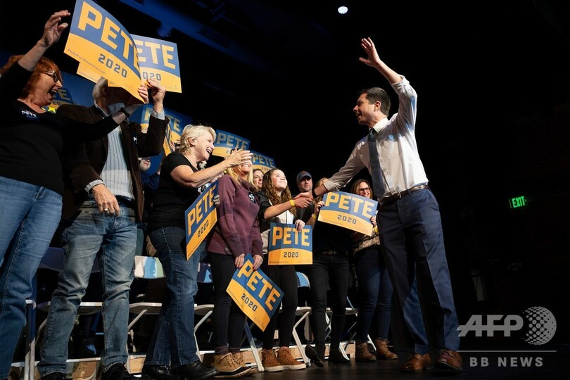 米大統領選候補のブティジェッジ氏、州レベルの世論調査で初のトップに アイオワ州