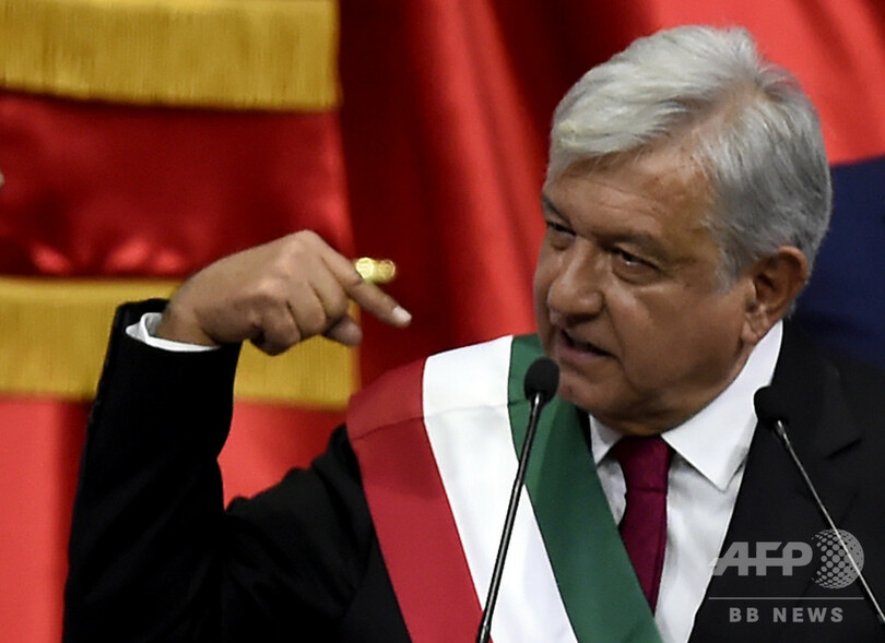 メキシコ新大統領就任 左派ロペスオブラドール氏 貧困 汚職対策など掲げる 写真11枚 国際ニュース Afpbb News