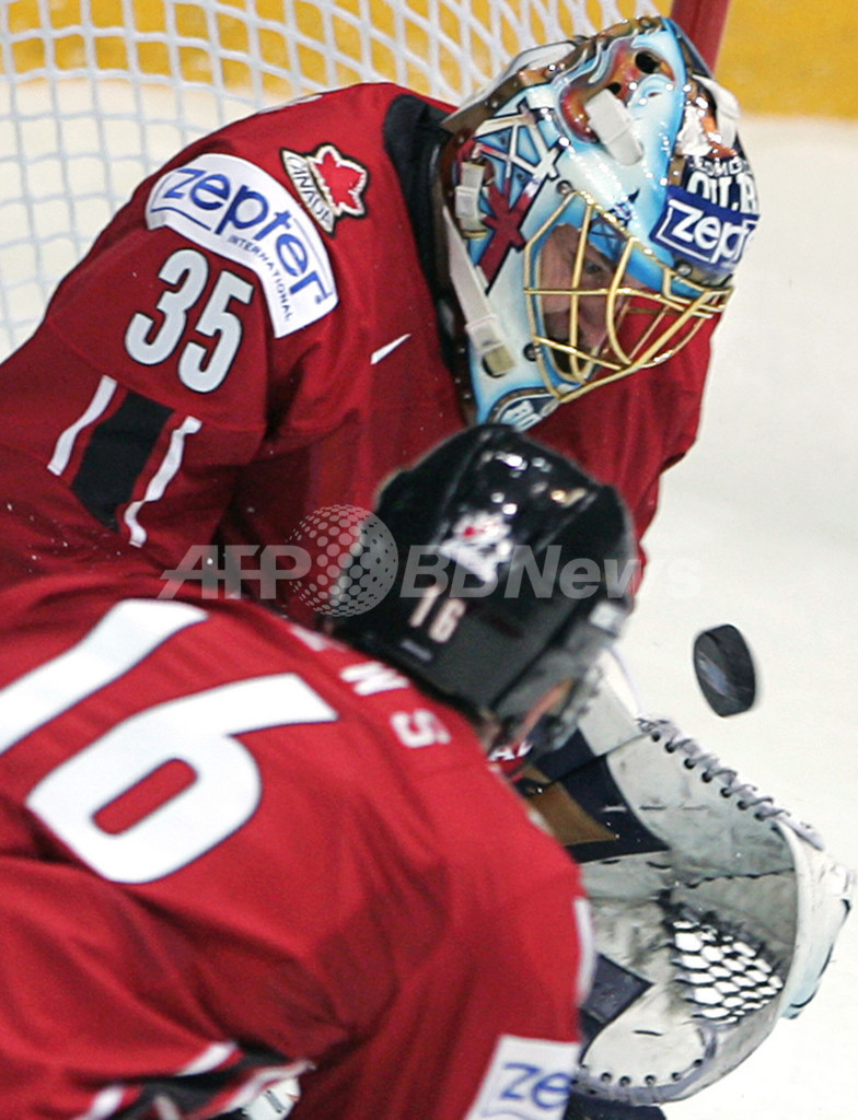 <アイスホッケー 世界選手権大会2007>カナダ ドイツを降し初戦を白星で飾る ロシア 写真11枚 国際ニュース:AFPBB News