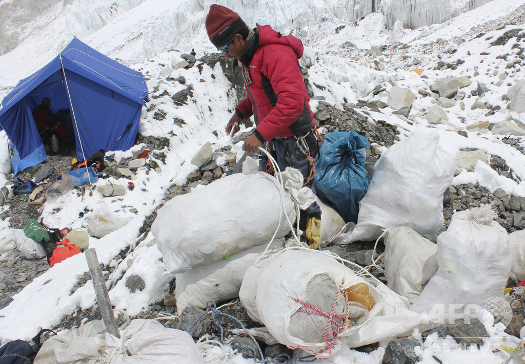 中国側のエベレストベースキャンプ 観光客の立ち入りを禁止 写真1枚 国際ニュース Afpbb News