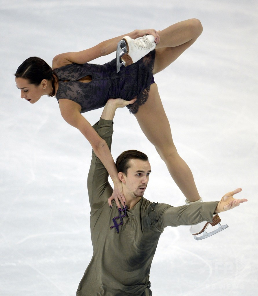 ロシア勢がペア表彰台を独占、ロシア杯 写真7枚 国際ニュース:AFPBB News