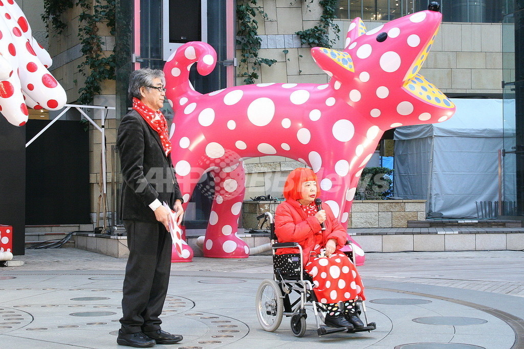 草間ワールド出現、「六本木アートナイト」24～25日開催