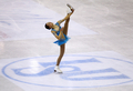 世界フィギュアスケート選手権（ISU World Figure Skating Championships 2012）は29日、フランスのニース（Nice）で女子シングル・ショートプログラム（SP）が行われ、浅田真央（Mao Asada）は59.49点で4位につけた。

演技に臨む浅田真央（2012年3月29日撮影）。(c)AFP/VALERY HACHE