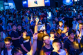 上海市で開催された「中国国際デジタル・エンターテインメント展覧会（China Joy）」で、科学技術好きの多くの若者を魅了したビリビリの会場ブース（2019年8月2日撮影、資料写真）。(c)Xinhua News