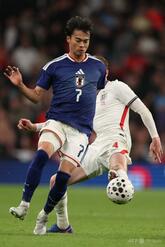 サッカー日本代表、1-0でイングランドに初勝利 国際親善試合 W杯に弾み