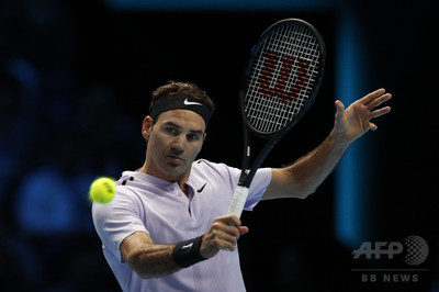ATPファイナル開幕、V7目指すフェデラーが白星発進 写真10枚 国際