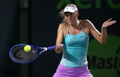 シャラポワが世界ランク97位に敗れる、マイアミ・オープン