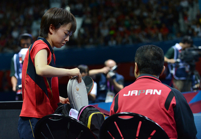 石川佳純、メダル獲得ならず 3位決定戦で敗れる