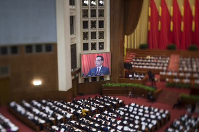 中国で全人代開幕、李首相が汚染対策重視を明言
