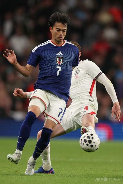 サッカー日本代表、1-0でイングランドに初勝利 国際親善試合 W杯に弾み