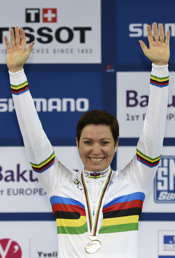 メアーズが史上最多となる通算11個目の金、トラック世界選手権