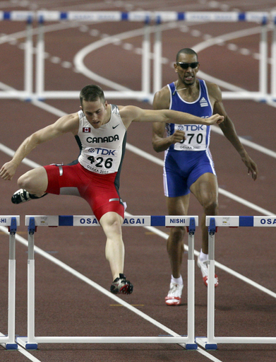 クンケル 男子400メートルハードルで決勝進出