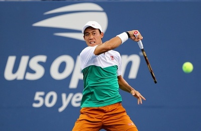 錦織が快勝発進、全米OP2回戦進出