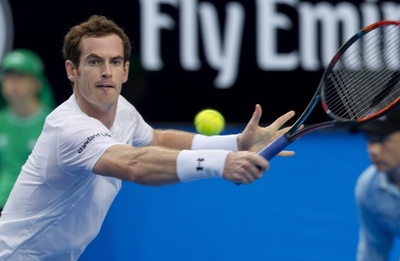 マレーが幸先良く白星、英国が仏下す ホップマン杯