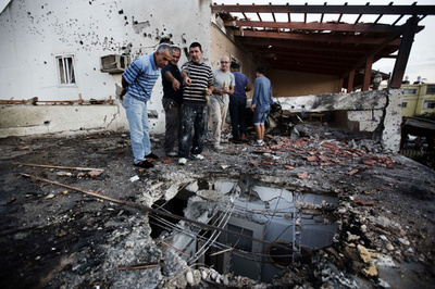 ガザ空爆、国連事務総長が停戦を呼びかけ ガザ地区の死者75人に