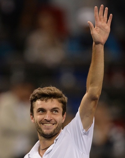 シモンがロペス下し決勝進出、フェデラーと対戦 上海マスターズ