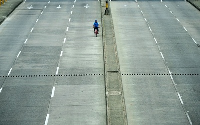 南米コロンビアで「車のない日」開催、自転車と歩行者の楽園に