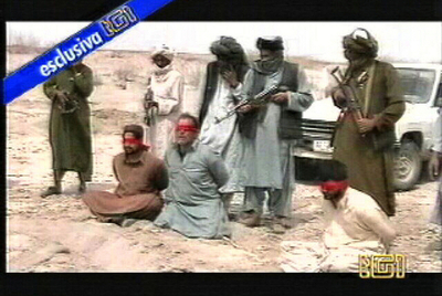 記者拘束事件、タリバンの処刑シーンをTV局が放映 - イタリア