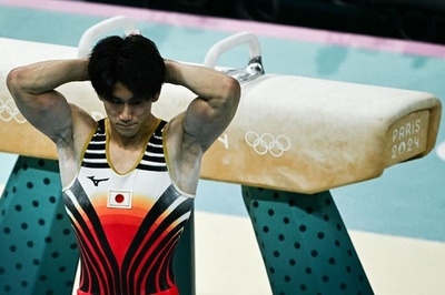 五輪連覇逃した橋本大輝、視線は28年ロスへ 体操男子個人総合
