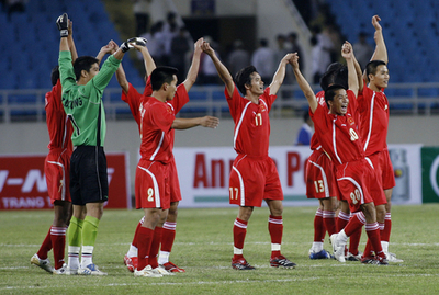 ＜サッカー 北京五輪アジア2次予選＞ベトナム オマーンに快勝し3勝目を挙げる - ベトナム