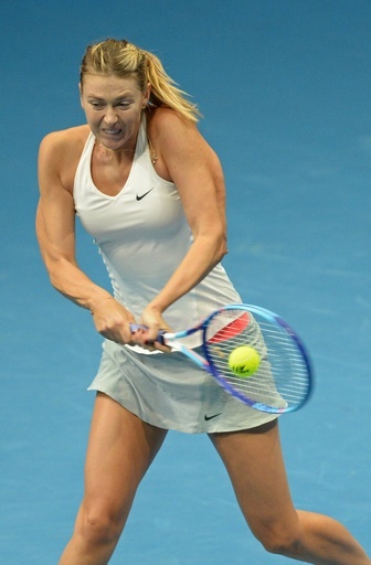 2連敗のシャラポワ、IPTL導入のタイマーに不快感