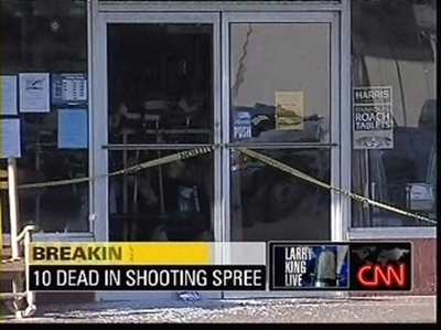 米アラバマ州で銃乱射事件、少なくとも9人死亡 犯人は自殺か