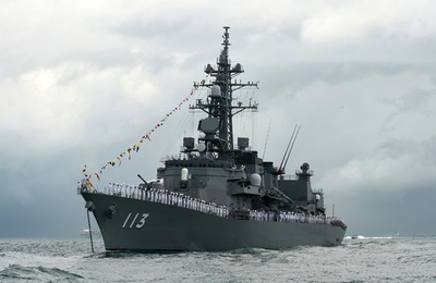 中国外務省、海自護衛艦の台湾海峡初通過めぐり「警戒」