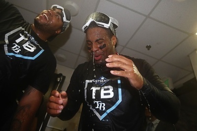 レイズが一発攻勢で地区シリーズ進出、アストロズと対戦へ