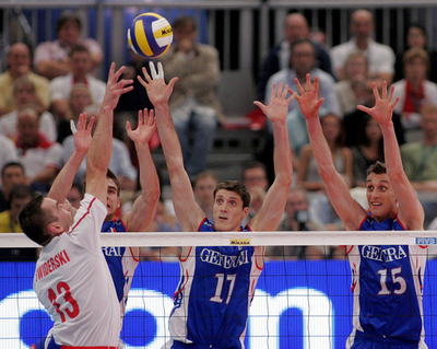 ポーランド フランスをフルセットの末に降す