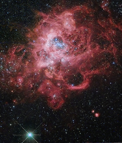 M33の星形成領域NGC604、300万年前の星形成 NASA