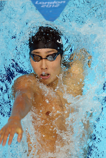 萩野と高桑が決勝進出、男子200メートル個人メドレー