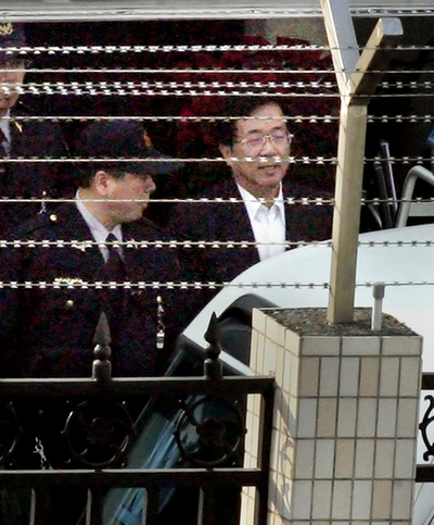 台湾の陳前総統、法廷で無実を主張