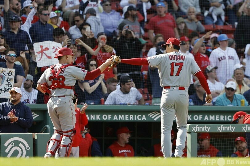 大谷翔平、フェンウェイ初登板で圧巻投球 打っても2安打1打点