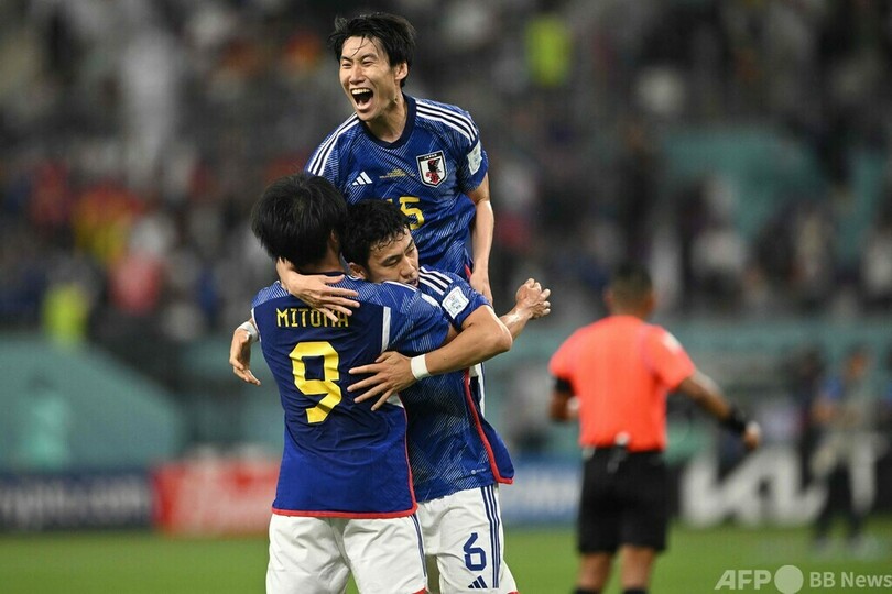 日本がドイツから大金星、浅野・堂安弾で逆転勝ち カタールW杯