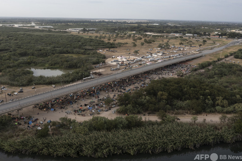 「絶望している」 ハイチ移民、米国境で絶たれる希望