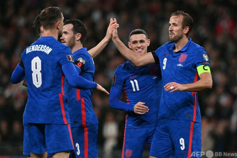 イングランド快勝でカタールW杯目前、イタリアはスイスとドロー
