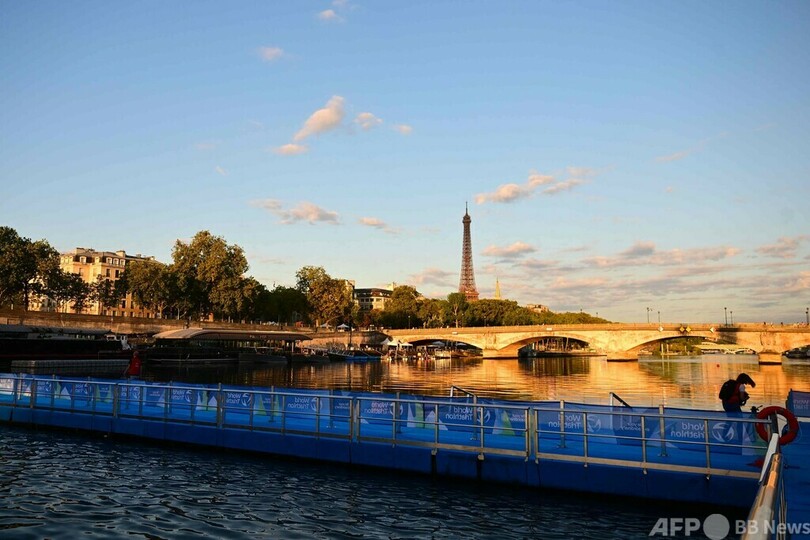 セーヌ川での五輪テスト大会、水質悪化で三度中止に