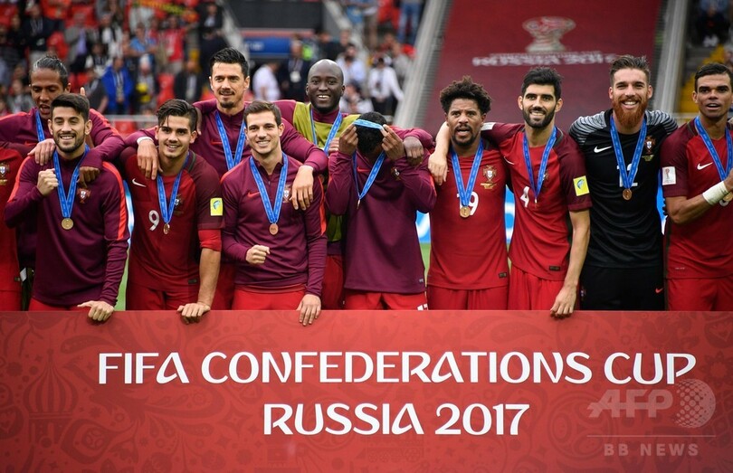 ポルトガルがコンフェデ杯3位、延長戦の末メキシコに勝利
