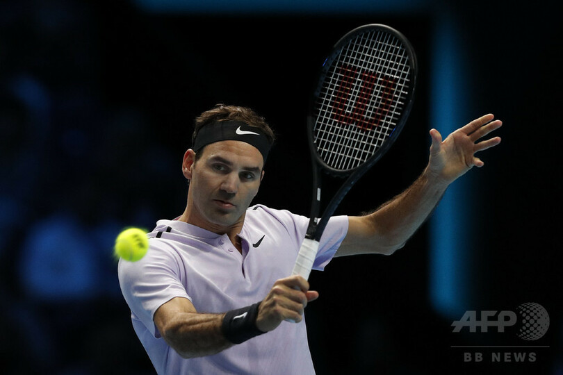 ATPファイナル開幕、V7目指すフェデラーが白星発進