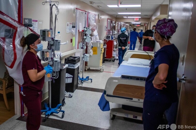 米コロナ、24時間で3936人死亡 過去最多