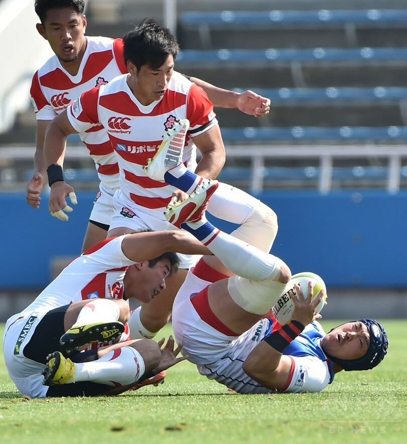 若手主体の日本、85-0で韓国に圧勝 ラグビーアジア選手権