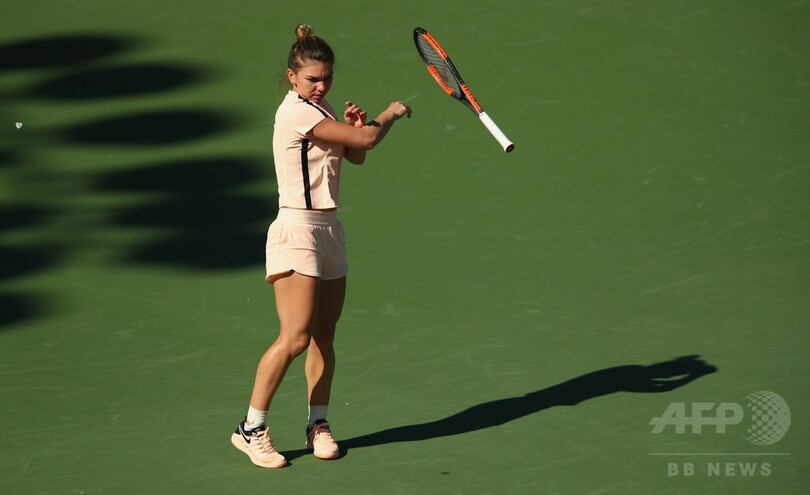 女王ハレプ、ラッキールーザーに大苦戦も初戦突破 マイアミOP