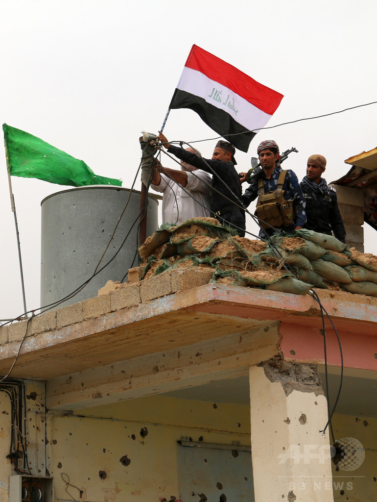 Isのイラク支配地域 40 から14 に縮小 政府発表 写真1枚 国際ニュース Afpbb News